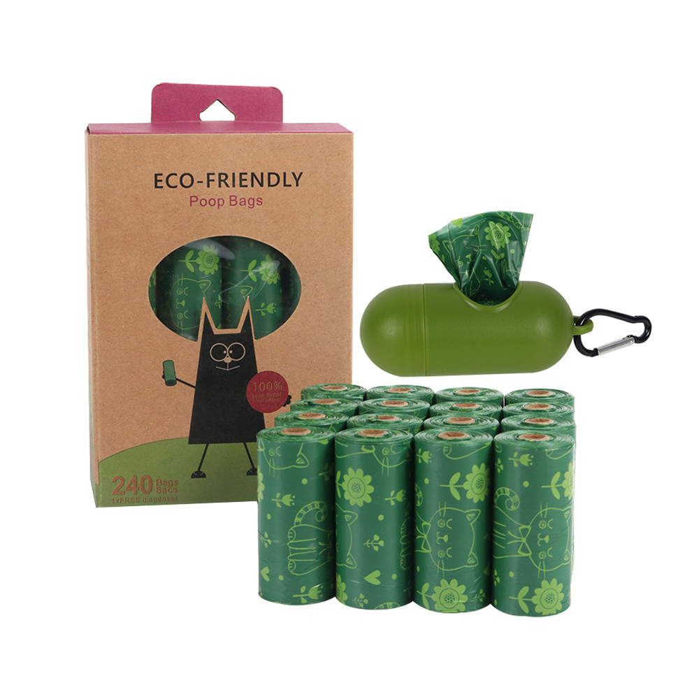 Sacs à déjections animales biodégradables, compostables et écologiques, en gros d'usine 19