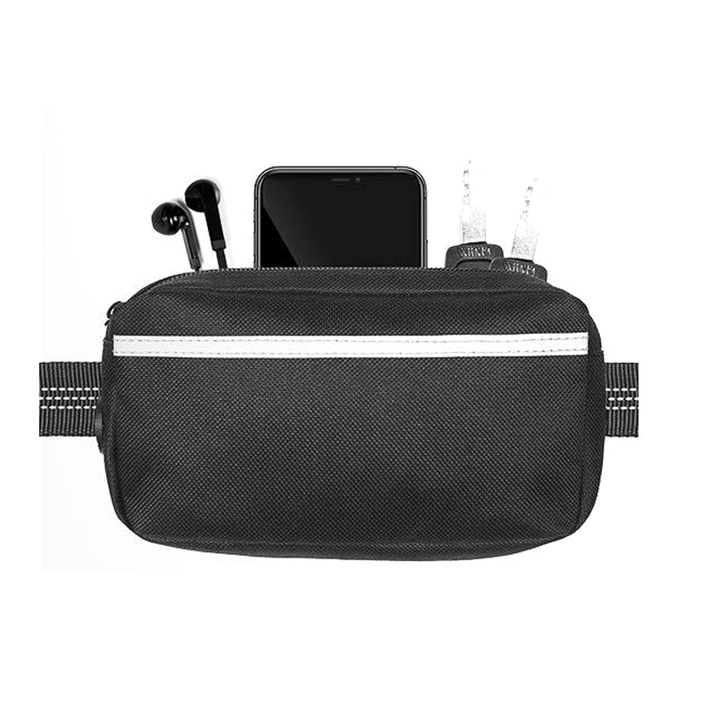 Laisse pour chien mains libres en gros avec pochette zippée, doubles poignées rembourrées et laisse élastique résistante 9