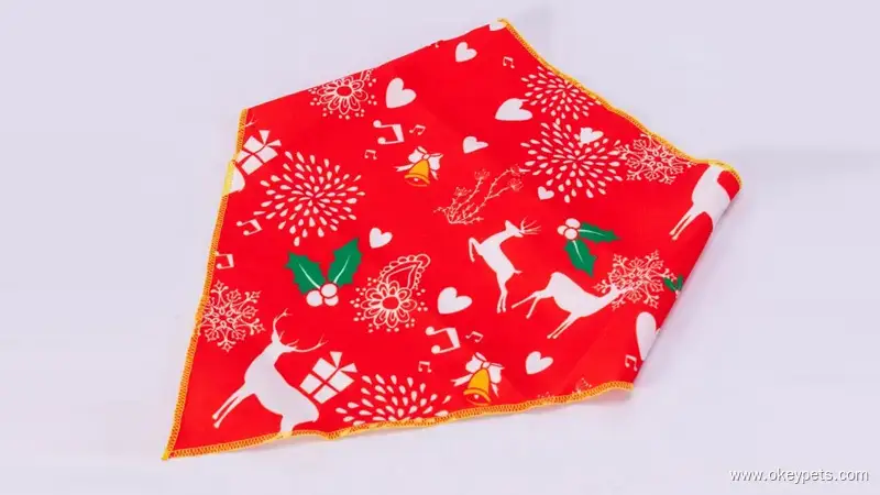 OKEYPETS Ornamenta Animalium Domesticorum, Fascia Canina, Lintea Triangula, Pectoralia Canibus Felibusque, Animalia Domestica 1