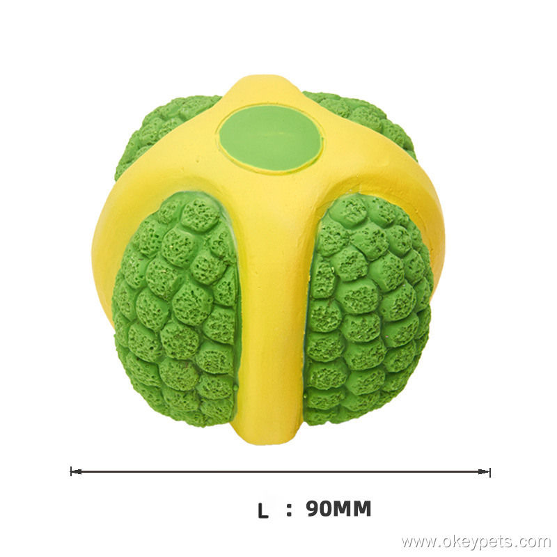 Usine de jouets pour animaux de compagnie - Vente en gros de balles de football en latex pour chiens, à mâcher et à rapporter. 26