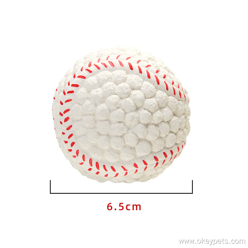 Usine de jouets pour animaux de compagnie - Vente en gros de balles de football en latex pour chiens, à mâcher et à rapporter. 16