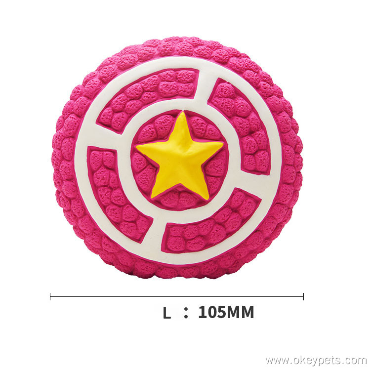 Usine de jouets pour animaux de compagnie - Vente en gros de balles de football en latex pour chiens, à mâcher et à rapporter. 24