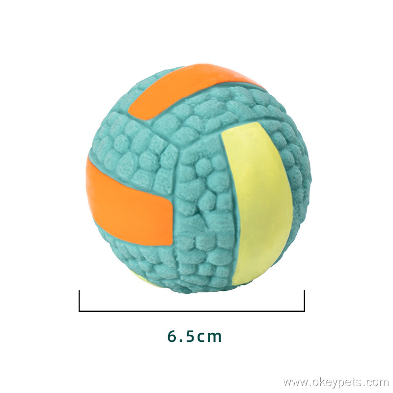 Usine de jouets pour animaux de compagnie - Vente en gros de balles de football en latex pour chiens, à mâcher et à rapporter. 27