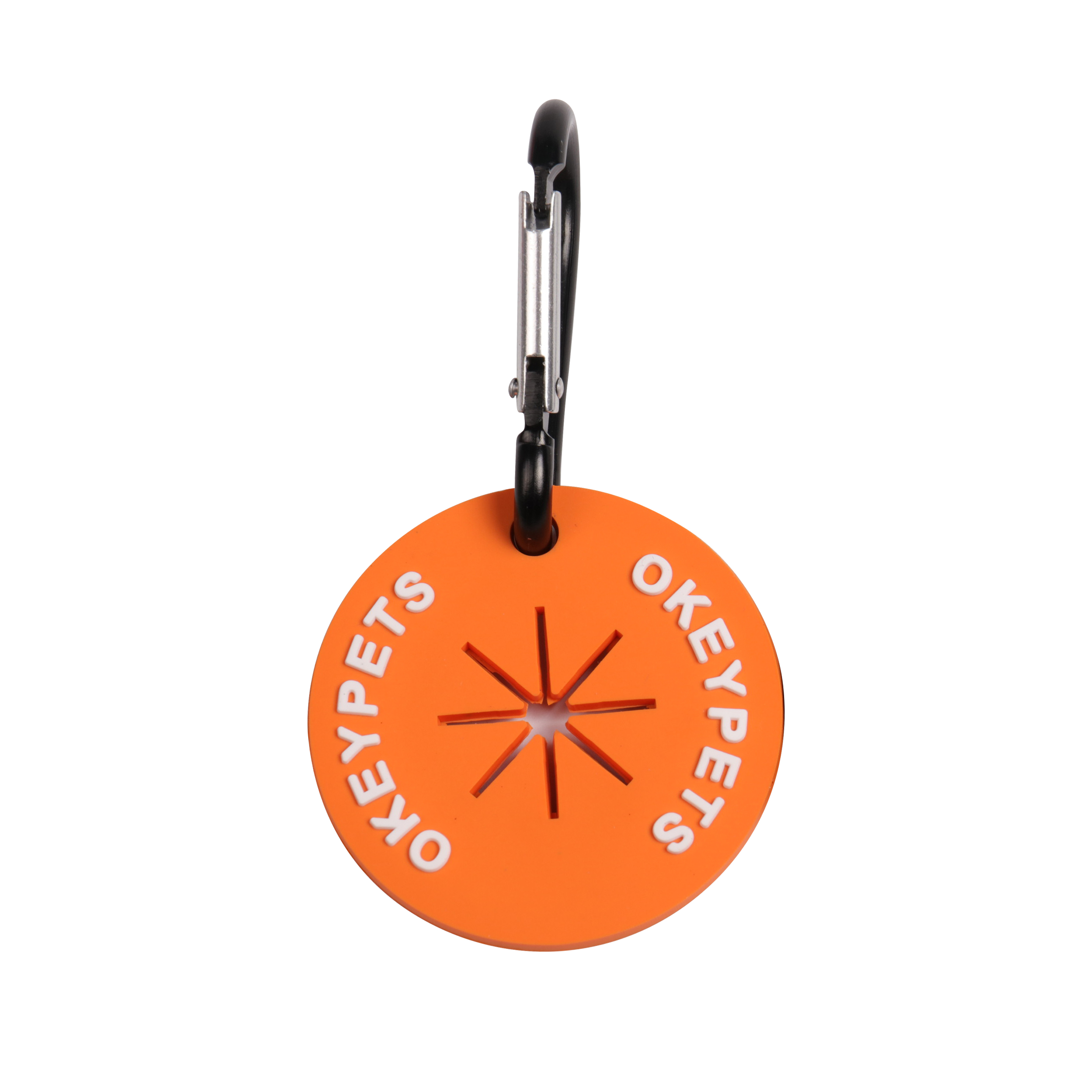 Clips personnalisés pour sacs à déjections canines, porte-sacs en silicone pour laisses 8