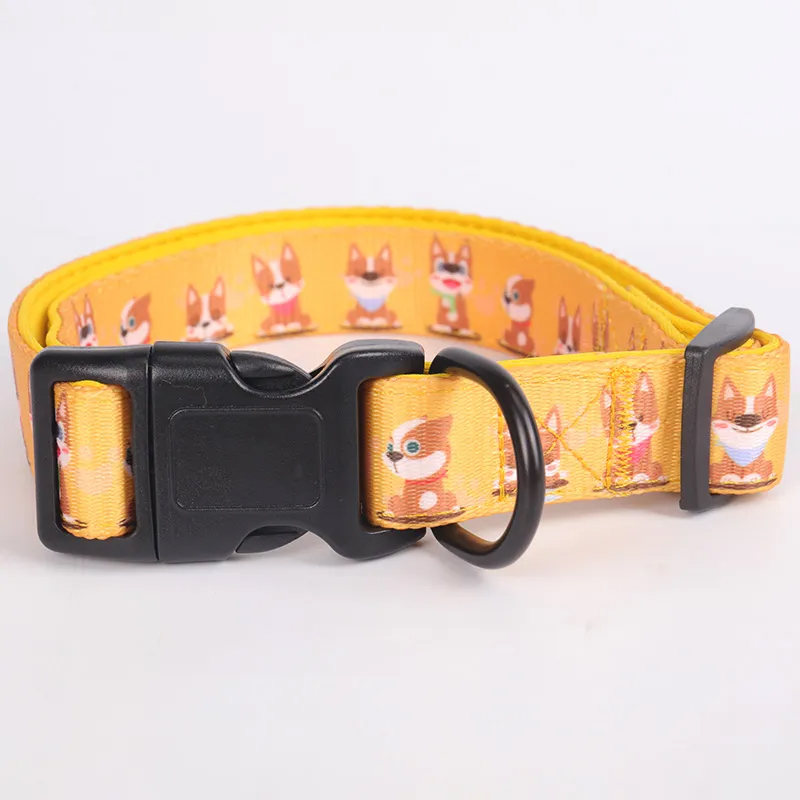 Ensemble de harnais pour chien personnalisé imprimé, six pièces, accessoires pour animaux de compagnie 16