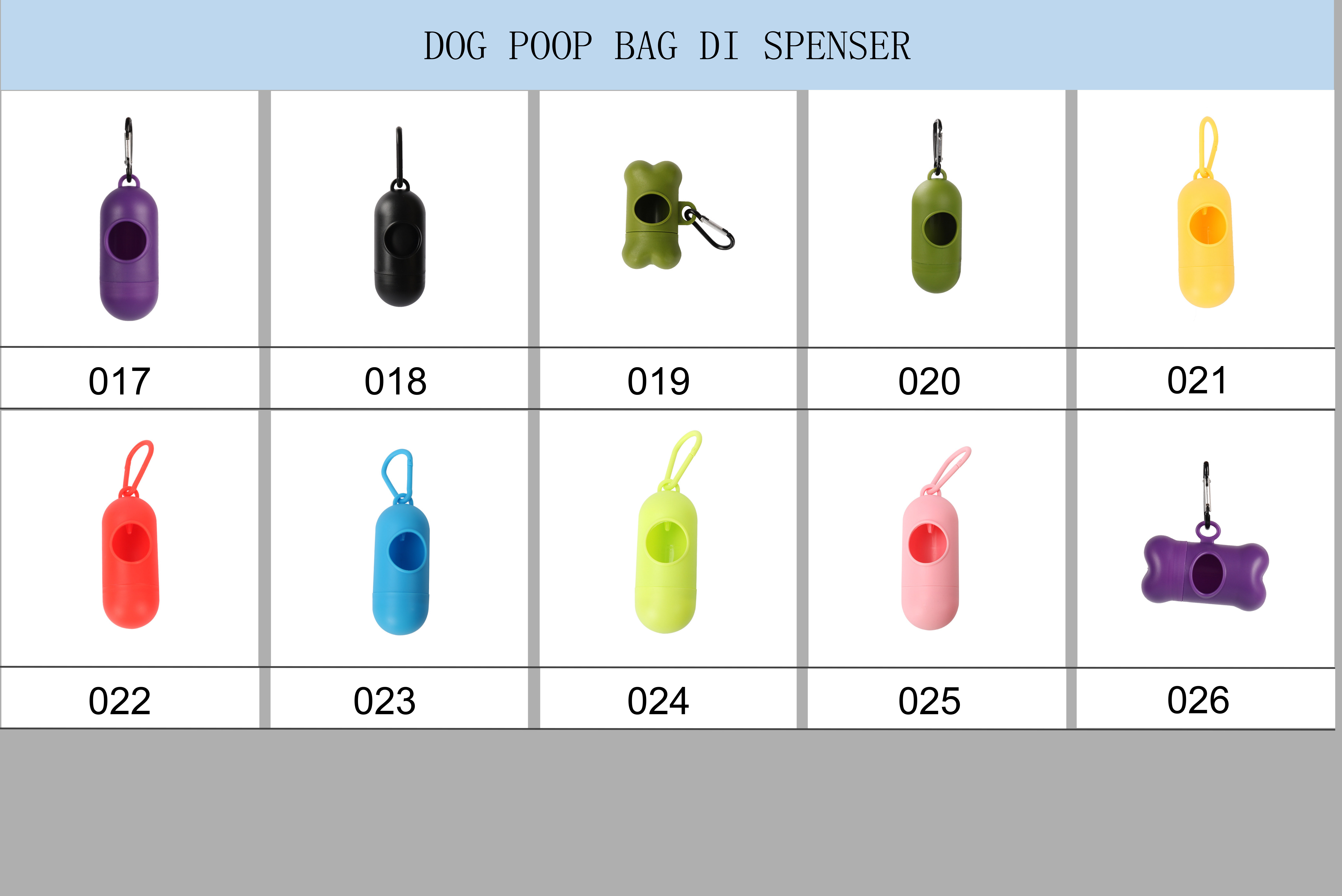 Nagykereskedelmi PE+EPI kutyapiszkos zacskók, aranyos mintával, környezetbarát, komposztálható, biológiailag lebomló kutyapiszkos szemeteszsákok 21