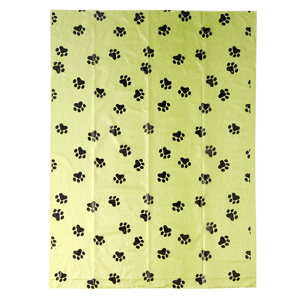 Nagykereskedelmi PE+EPI kutyapiszkos zacskók, aranyos mintával, környezetbarát, komposztálható, biológiailag lebomló kutyapiszkos szemeteszsákok 13