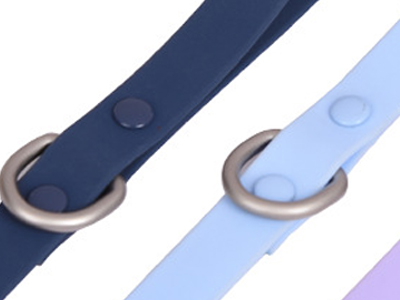 Ensemble collier et laisse pour chien en PVC coloré, en vente en gros - Imperméable et doux 14