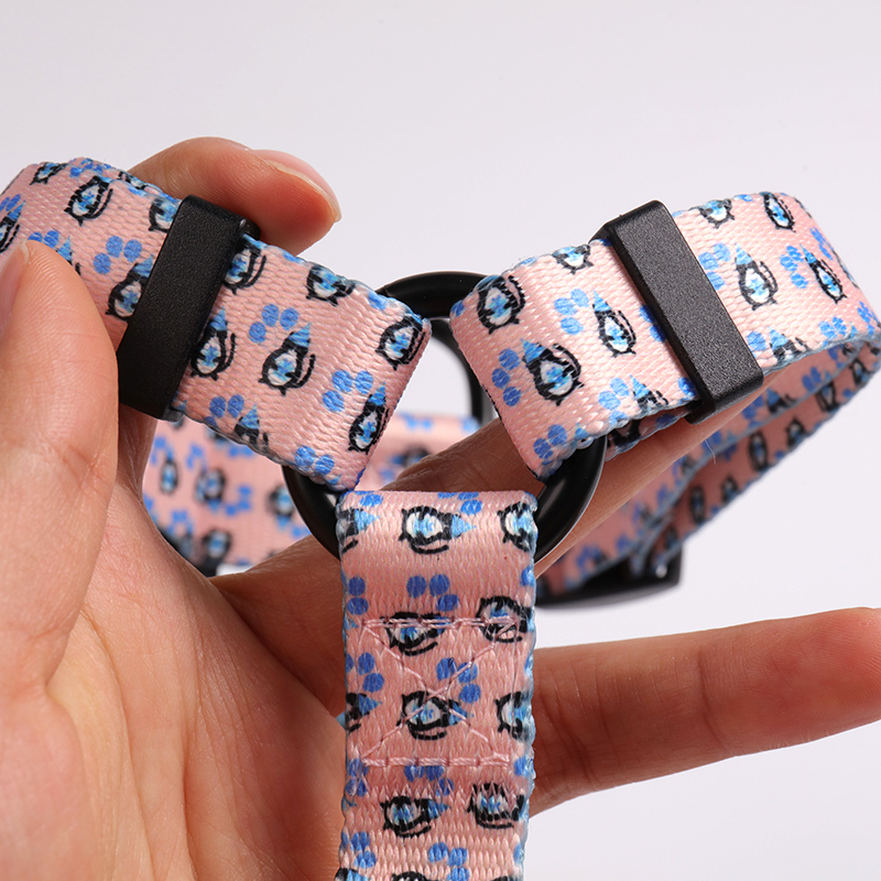 Harnais pour chien OKEYPETS en polyester sur mesure, gilet anti-traction 10