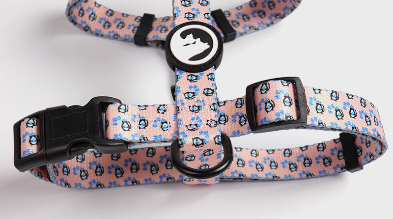 Harnais pour chien OKEYPETS en polyester sur mesure, gilet anti-traction 12