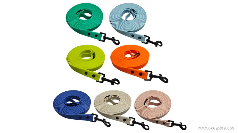 OKEYPETS, fabricant chinois de laisses pour chiens imperméables en PVC en gros 1