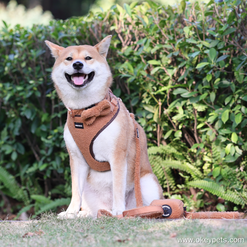 OKEYPETS Prilagođeni setovi pojaseva za pse Sherpa s logotipom marke 22