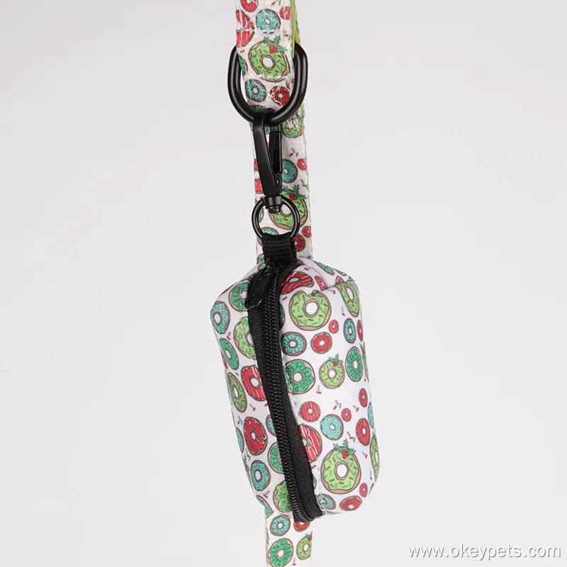 OKEYPETS Neopren Sød Hunde Afføringspose Dispenser Holder Til Gåture Neopren Afføringspose Holder Til Hunde 11