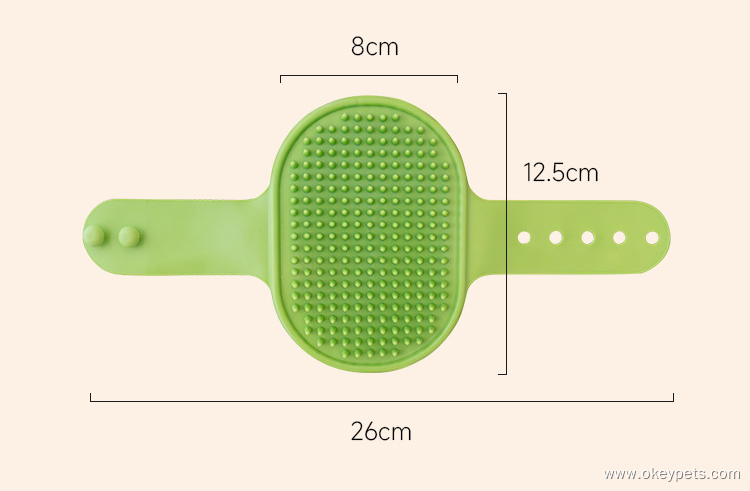 Engros justerbar kattesilikonemassagebørste til bordben klatrestativ 6