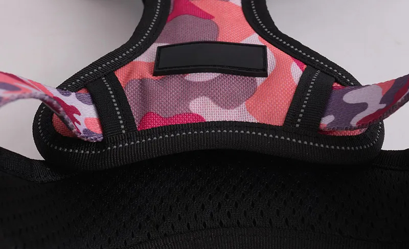 Harnais pour chien réfléchissant personnalisé, anti-traction, robuste et respirant en maille aérée. 10