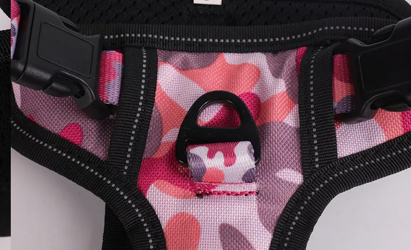 Harnais pour chien réfléchissant personnalisé, anti-traction, robuste et respirant en maille aérée. 9