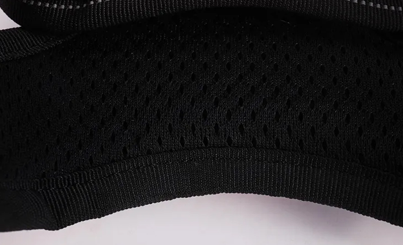 Harnais pour chien réfléchissant personnalisé, anti-traction, robuste et respirant en maille aérée. 8