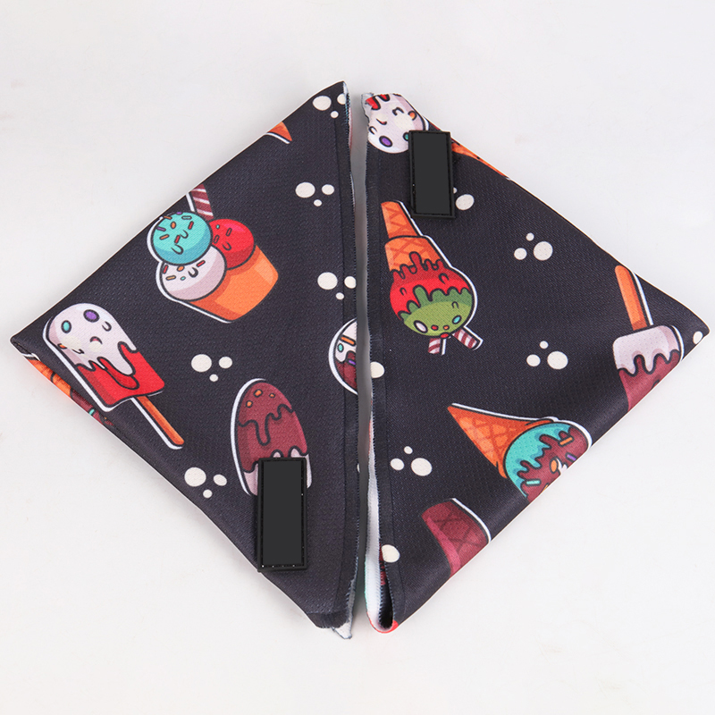 OKEYPETS Bandana pour chien à joli motif, en polyester respirant et luxueux, style triangle. 12