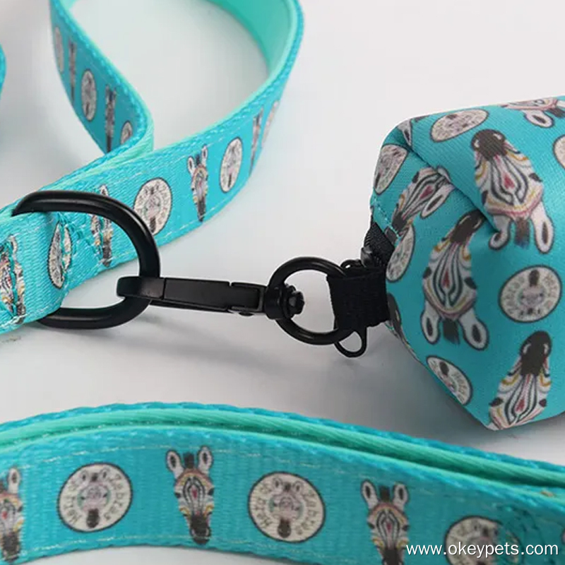 „OKEYPETS“ individualus šunų išmatų maišelio laikiklis, neopreno, privačios etiketės, biologiškai skaidus naminių gyvūnėlių dozatorius, šunų išmatų maišelio laikiklis 9