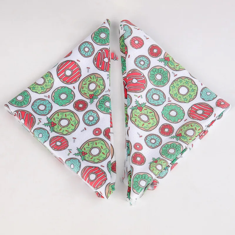 OKEYPETS Egyedi Mintás Szublimációs Bandana Sál Lélegző Kutya Bandana 11