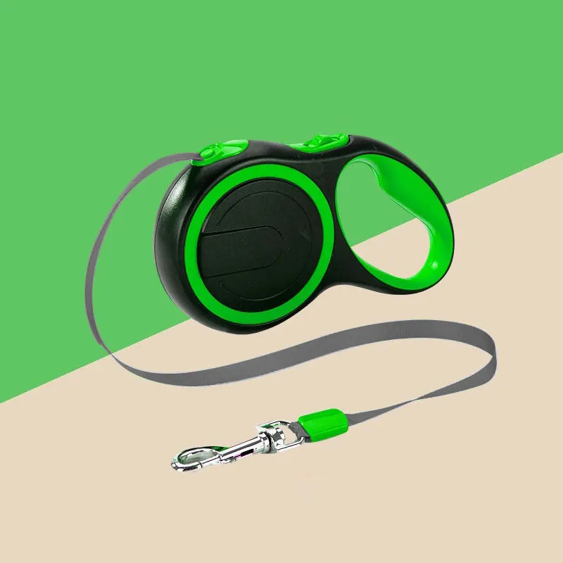 反射LED伸縮式犬用リード - 9色 - 夜間安全 3