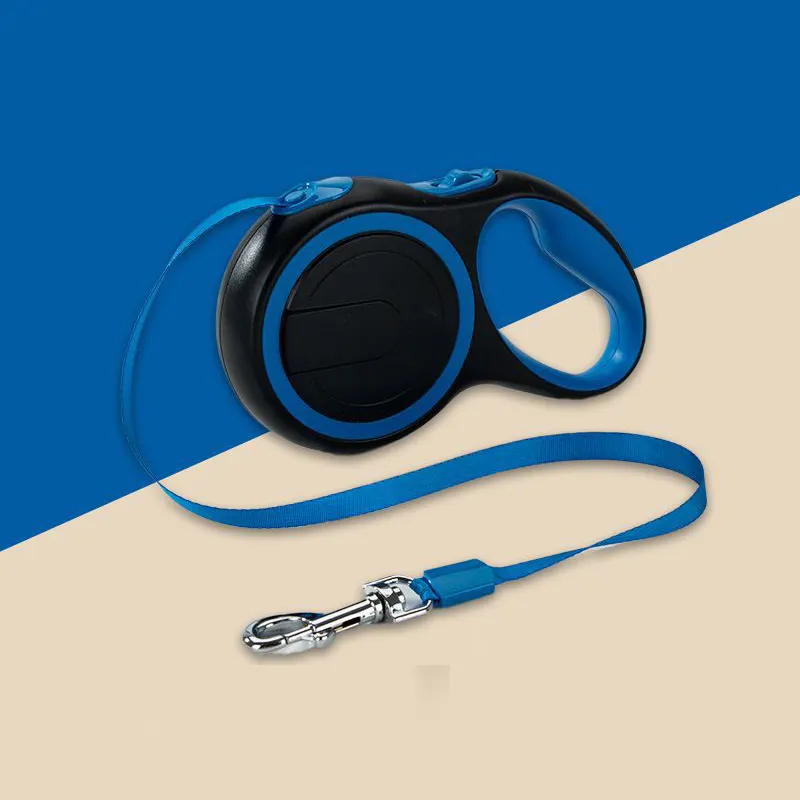 反射LED伸縮式犬用リード - 9色 - 夜間安全 4