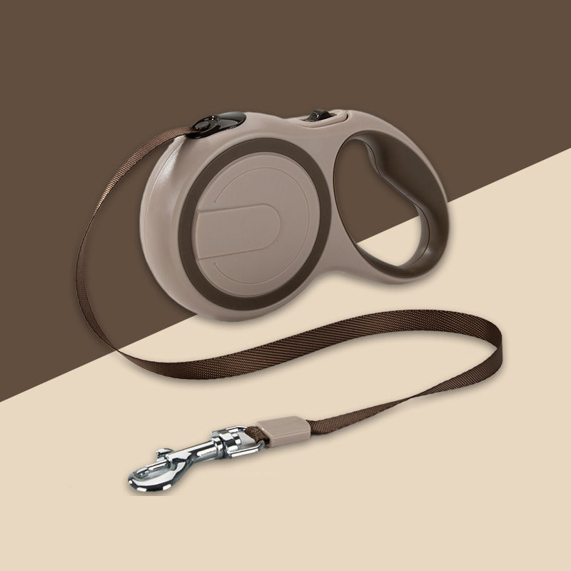 Laisse rétractable pour chien avec LED