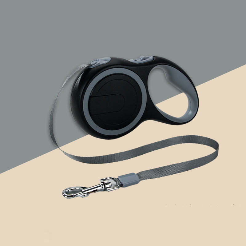 Laisse rétractable pour chien avec LED