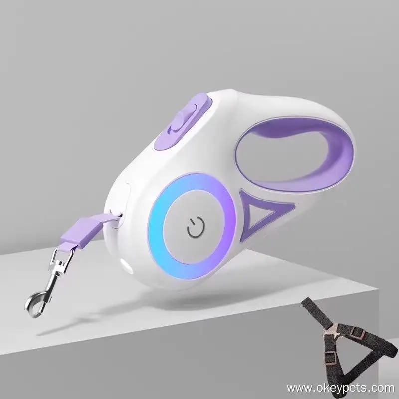 LED Retractable Dog Leash with Lighted Feature 2