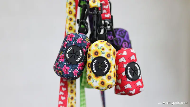 Držač za vrećice za pseći izmet proizvođača po mjeri, neoprenska vodootporna vrećica za pseći izmet 1