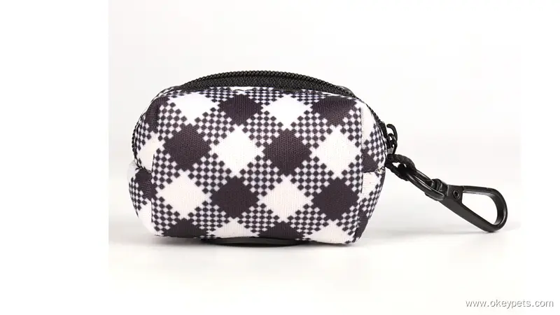 OKEYPETS 귀여운 반려동물 배변 봉투 디스펜서, 생분해성 강아지 배변 봉투 홀더, 네오프렌 소재 강아지 배변 봉투 홀더 1