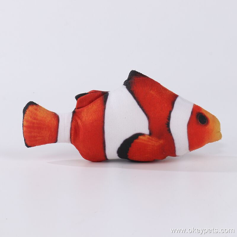 Jouet à mâcher pour chat en gros, oreiller en peluche en forme de poisson, nombreux modèles de jouets pour chats en forme de poisson 13