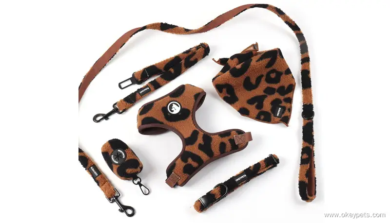 Set de hamuri personalizate pentru câini Sherpa, vestă reglabilă, moale și căptușită, pentru câini de talie mică și medie 1