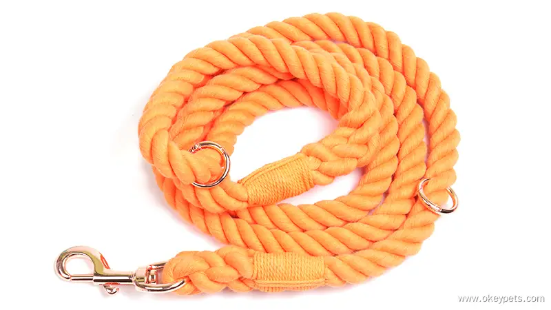 OKEYPETS Professionel Producent Hundesnor Flerfarvet Løb Gåture Håndlavet Hundetilbehør Snor Kæledyrssnor 1