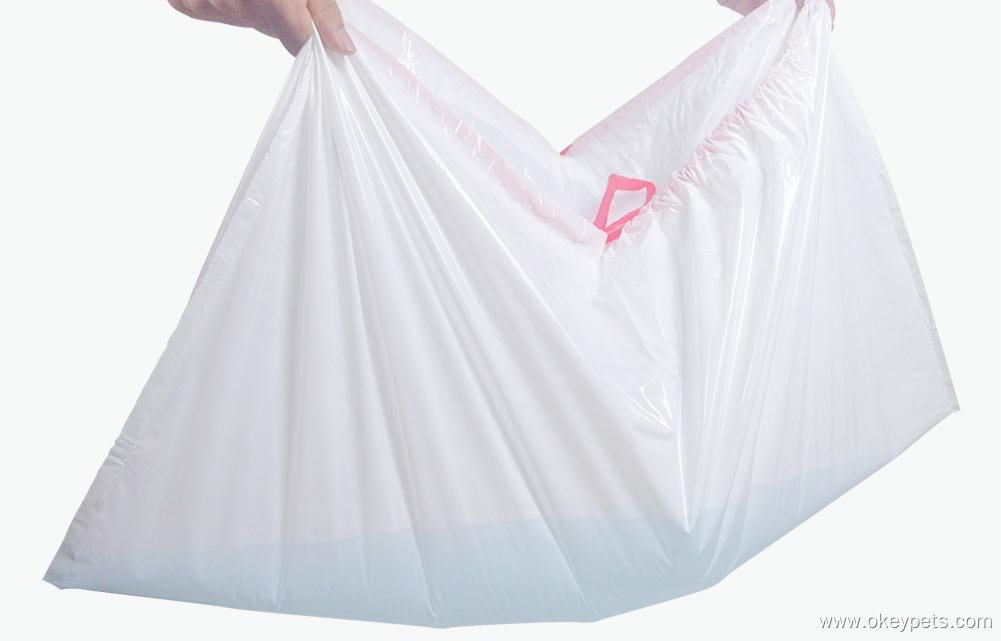 Sacs poubelle spéciaux épais pour litière de chat, écologiques et vendus en gros 7