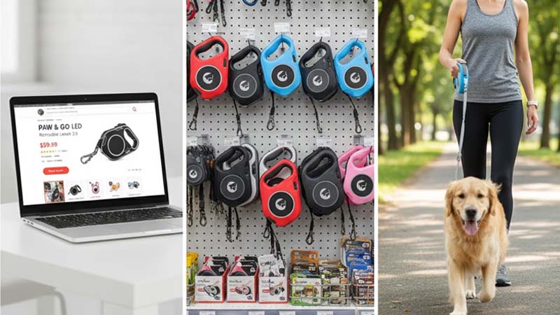 2026 Engrosguide for uttrekkbar hundebånd 5