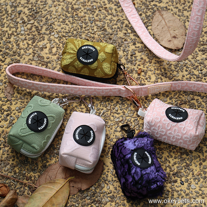 2025 OKEYPETS Nová sada vyšívaného postroje pro psy 9