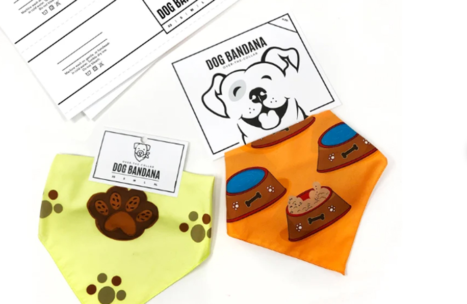 Guía de empaque de pañuelos para perros 6