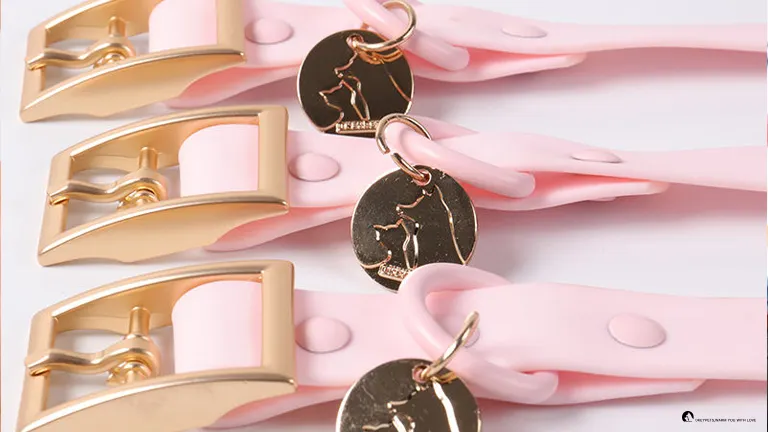 Vibrant Glitter Dog Tags - Durable, Stylish, Customizable, and Lightweight 1