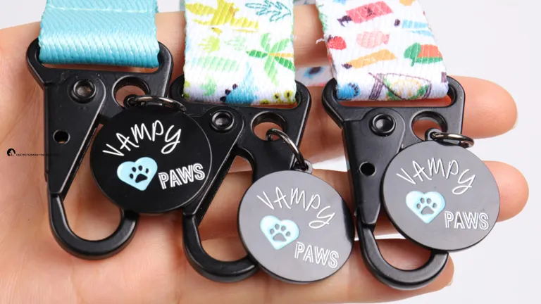 Custom Sparkling Glitter Pet Tags – Durable, Lightweight, Laser Engraved 1