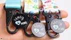 Glitter Pet ID Tags - Engraved Fashion Accessories 1