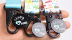 Glitter Pet ID Tag- Customizable Dog Tag with Contact Info 1