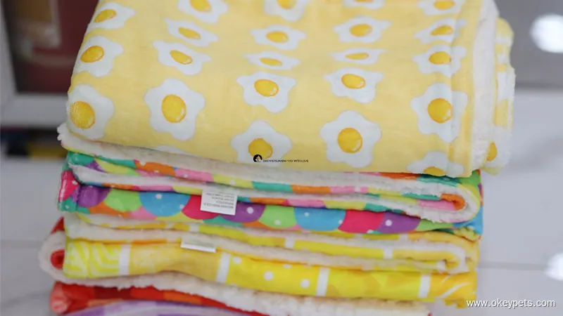 OKEYPETS Pet Blanket: Bulk Puppy Blankets 1