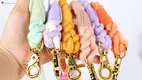 Rainbow Cotton Puppy Lead with Swivel Clasp 1