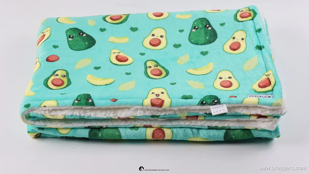 Luxurious Fuzzy Blanket: Soft Sherpa Reversible Throw 1