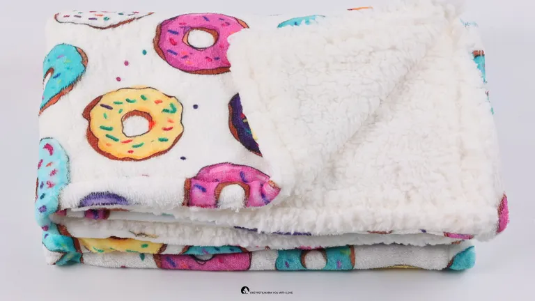 Luxurious Pawque Fuzzy Blanket: Soft, Reversible, and Durable 1