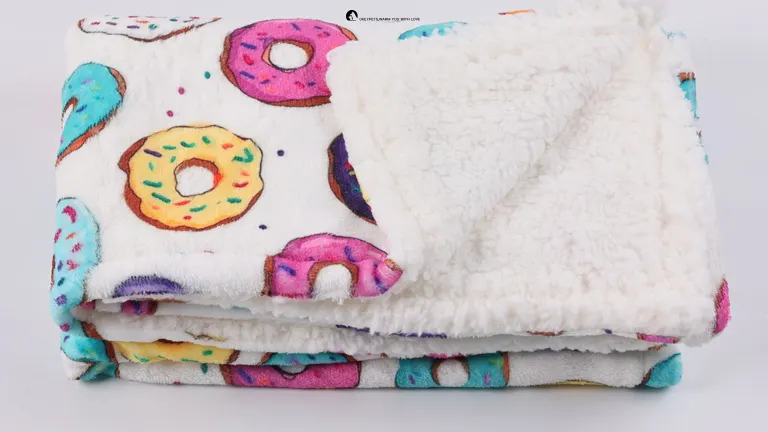 Soft Fuzzy Cat Throw Blanket 1