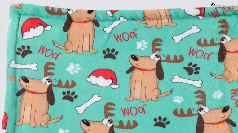 Luxurious Reversible Faux Fur Sherpa Blanket – Soft, Warm & Personalized Pet Use 1