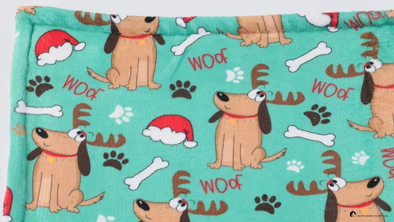 Soft and Fuzzy Pawque Blanket: Custom Pet Blanket 1