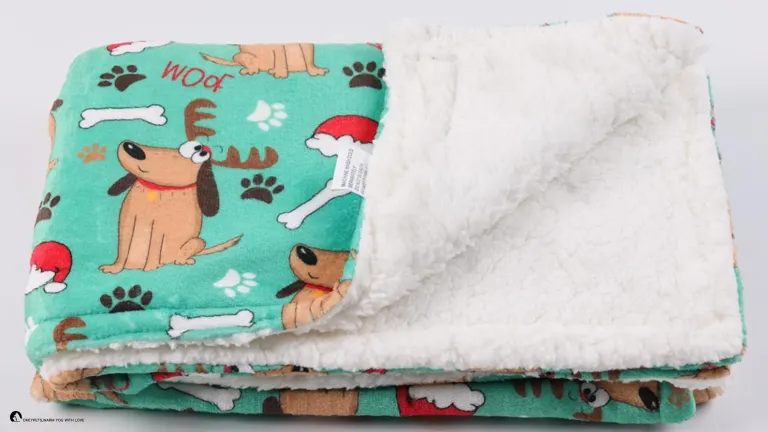 Soft Fuzzy Pawque Blanket: Reversible Comfort for Pets 1